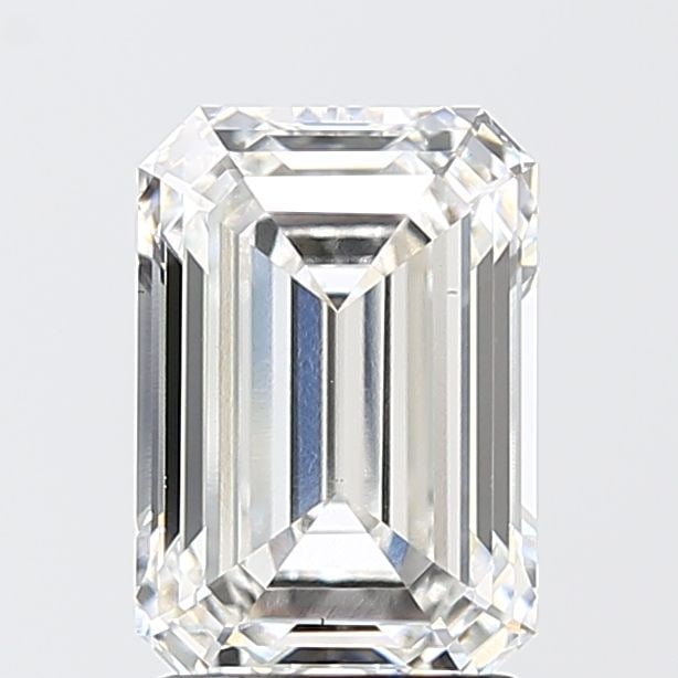 Loose Diamond - EMERALD 2.53ct E VS1: Loose Diamond - EMERALD 2.53ct E VS1 Source: This is a real non-mined Diamond that has been grown in a lab Shape: EMERALD Carats: 2.53 Color: E Clarity: VS1 Certification: IGI Video: