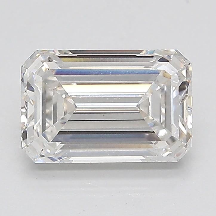Loose Diamond - EMERALD 1.61ct F VS1: Loose Diamond - EMERALD 1.61ct F VS1 Source: This is a real non-mined Diamond that has been grown in a lab Shape: EMERALD Carats: 1.61 Color: F Clarity: VS1 Certification: IGI Condition: Pre-Owned PLE