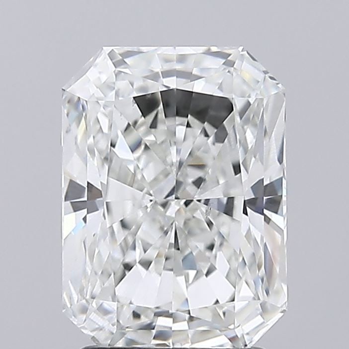 Loose Diamond - RADIANT 2.4ct G VS2: Loose Diamond - RADIANT 2.4ct G VS2 Source: This is a real non-mined Diamond that has been grown in a lab Shape: RADIANT Carats: 2.4 Color: G Clarity: VS2 Certification: IGI Video: