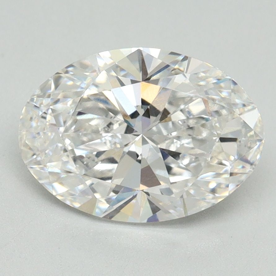 Loose Diamond - OVAL 2.34ct F VVS2: Loose Diamond - OVAL 2.34ct F VVS2 Source: This is a real non-mined Diamond that has been grown in a lab Shape: OVAL Carats: 2.34 Color: F Clarity: VVS2 Certification: IGI Video: