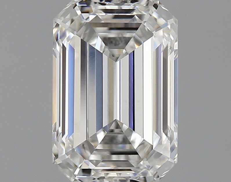 Loose Diamond - EMERALD 1.18ct E VVS2: Loose Diamond - EMERALD 1.18ct E VVS2 Source: This is a real non-mined Diamond that has been grown in a lab Shape: EMERALD Carats: 1.18 Color: E Clarity: VVS2 Certification: IGI Video: