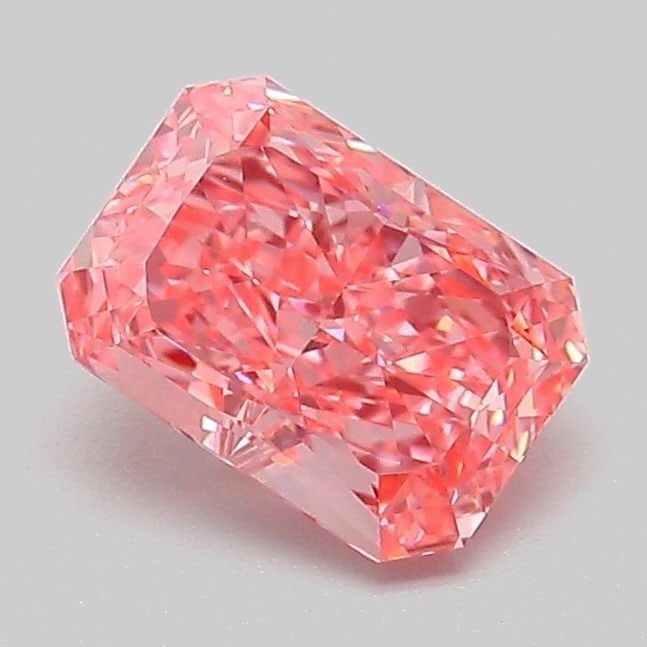 Loose Diamond - RADIANT 1.05ct Fancy Vivid Pink VVS2: Loose Diamond - RADIANT 1.05ct Fancy Vivid Pink VVS2 Source: This is a real non-mined Diamond that has been grown in a lab Shape: RADIANT Carats: 1.05 Color: Fancy Vivid Pink Certification: IGI Video: