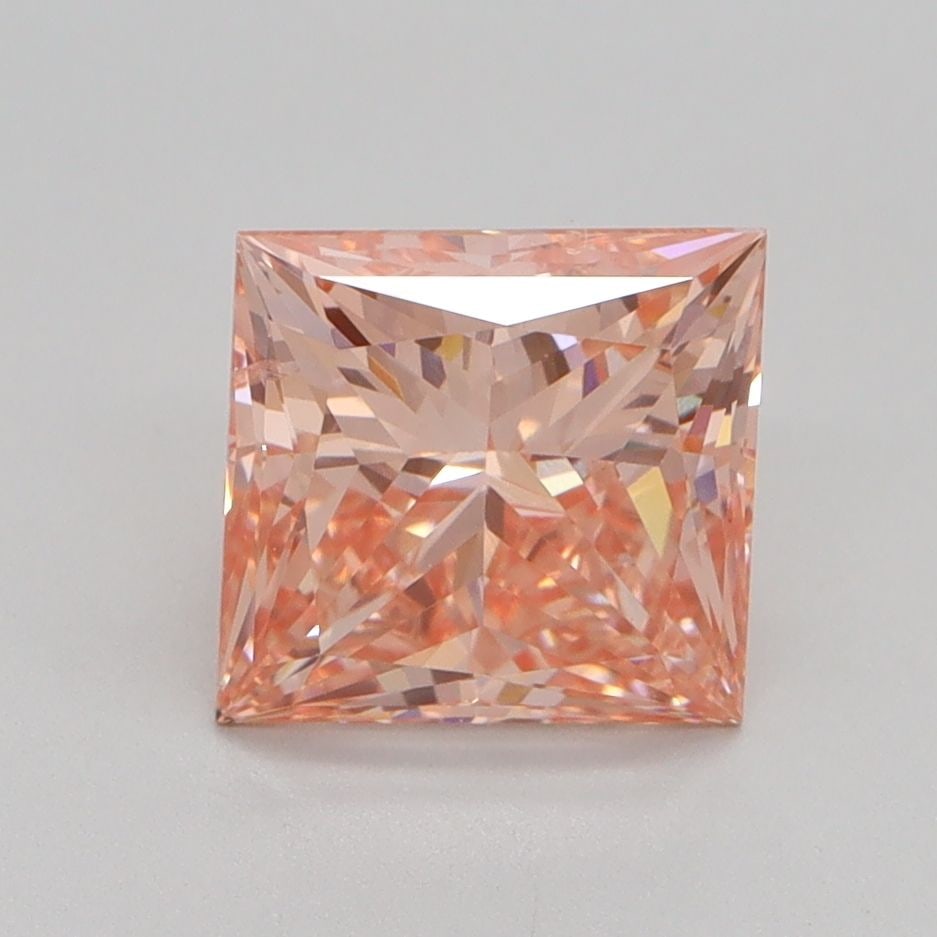 Loose Diamond - PRINCESS 2.05ct Fancy Intense Pink SI1: Loose Diamond - PRINCESS 2.05ct Fancy Intense Pink SI1 Source: This is a real non-mined Diamond that has been grown in a lab Shape: PRINCESS Carats: 2.05 Color: Fancy Intense Pink Certification: IGI V