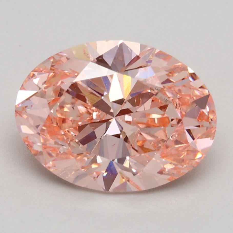 Loose Diamond - OVAL 2.0ct Fancy Pink SI1: Loose Diamond - OVAL 2.0ct Fancy Pink SI1 Source: This is a real non-mined Diamond that has been grown in a lab Shape: OVAL Carats: 2.0 Color: Fancy Pink Certification: IGI Video: