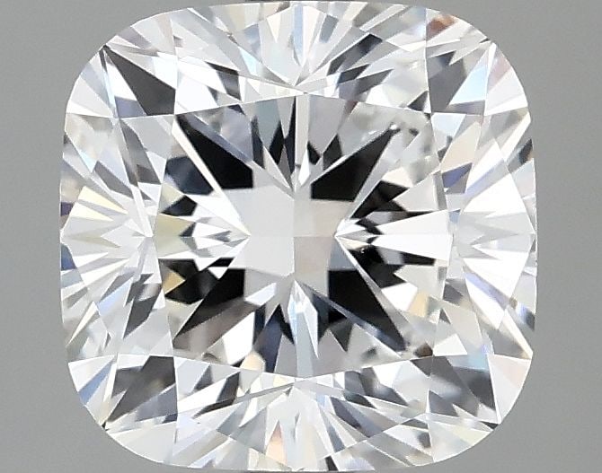 Loose Diamond - CUSHION MODIFIED 2.39ct E VVS2: Loose Diamond - CUSHION MODIFIED 2.39ct E VVS2 Source: This is a real non-mined Diamond that has been grown in a lab Shape: CUSHION MODIFIED Carats: 2.39 Color: E Clarity: VVS2 Certification: IGI Vide