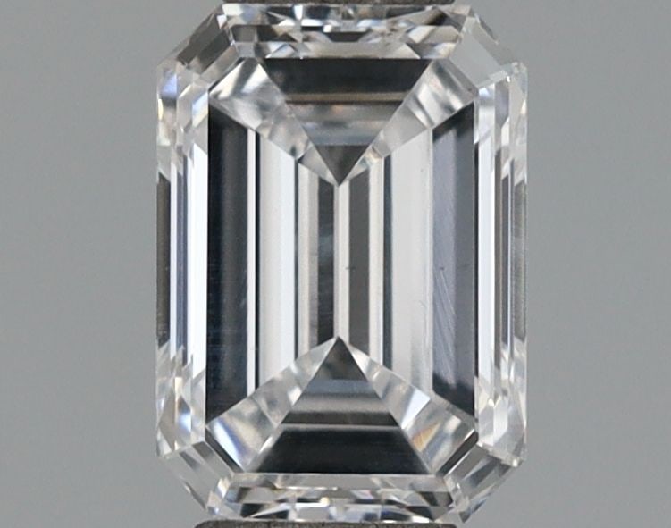 Loose Diamond - EMERALD 0.71ct E VS2: Loose Diamond - EMERALD 0.71ct E VS2 Source: This is a real non-mined Diamond that has been grown in a lab Shape: EMERALD Carats: 0.71 Color: E Clarity: VS2 Certification: IGI Video: