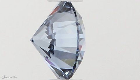 Loose Diamond - ROUND 0.46ct Fancy Vivid Blue VVS2: Loose Diamond - ROUND 0.46ct Fancy Vivid Blue VVS2 Source: This is a real non-mined Diamond that has been grown in a lab Shape: ROUND Carats: 0.46 Color: Fancy Vivid Blue Certification: IGI Video: