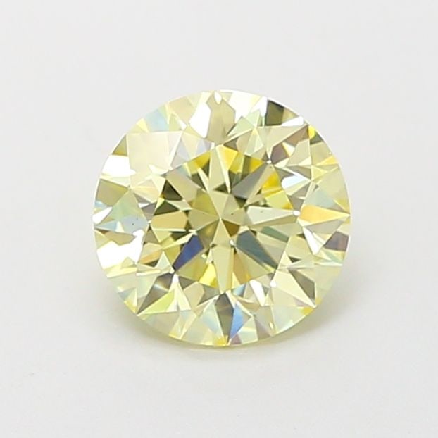 Loose Diamond - ROUND 1.03ct Fancy Light Yellow VS2: Loose Diamond - ROUND 1.03ct Fancy Light Yellow VS2 Source: This is a real non-mined Diamond that has been grown in a lab Shape: ROUND Carats: 1.03 Color: Fancy Light Yellow Certification: IGI Video: