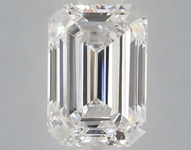 Loose Diamond - EMERALD 1.06ct E VVS2: Loose Diamond - EMERALD 1.06ct E VVS2 Source: This is a real non-mined Diamond that has been grown in a lab Shape: EMERALD Carats: 1.06 Color: E Clarity: VVS2 Certification: NONE Video: