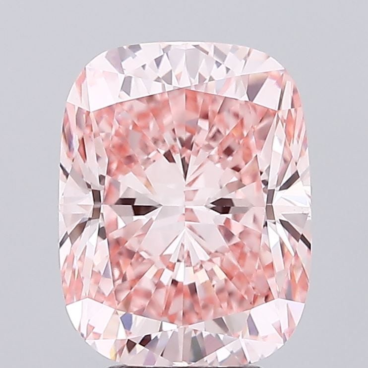 Loose Diamond - CUSHION MODIFIED 5.02ct Fancy Vivid Pink VS1: Loose Diamond - CUSHION MODIFIED 5.02ct Fancy Vivid Pink VS1 Source: This is a real non-mined Diamond that has been grown in a lab Shape: CUSHION MODIFIED Carats: 5.02 Color: Fancy Vivid Pink Certific