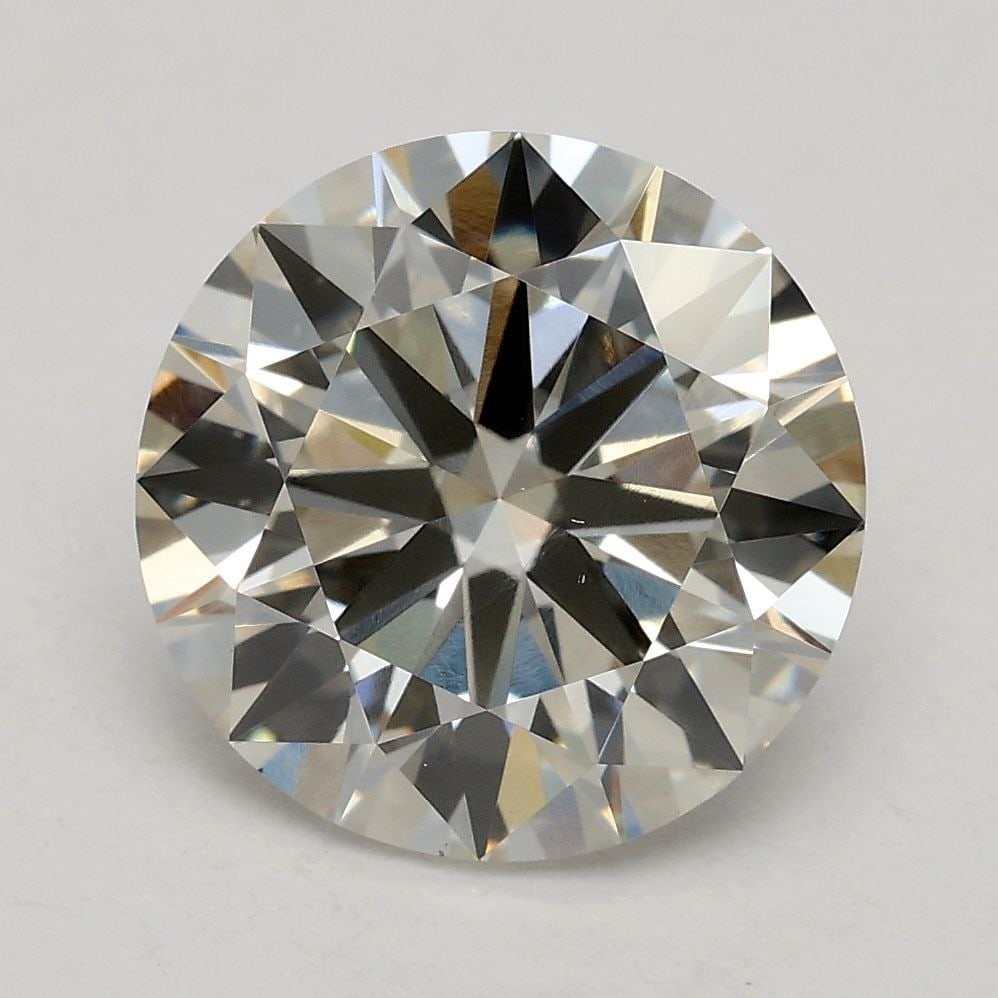 Ideal Loose Diamond - ROUND 2.51ct J VS1: Ideal Loose Diamond - ROUND 2.51ct J VS1 Source: This is a real non-mined Diamond that has been grown in a lab Shape: ROUND Carats: 2.51 Color: J Clarity: VS1 Certification: IGI Video: