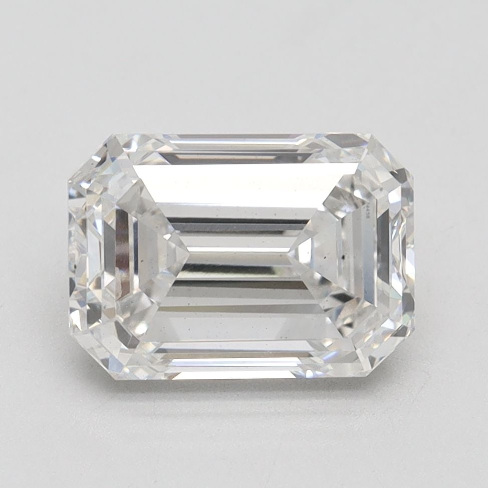 Loose Diamond - EMERALD 2.75ct F VS2: Loose Diamond - EMERALD 2.75ct F VS2 Source: This is a real non-mined Diamond that has been grown in a lab Shape: EMERALD Carats: 2.75 Color: F Clarity: VS2 Certification: IGI Video:
