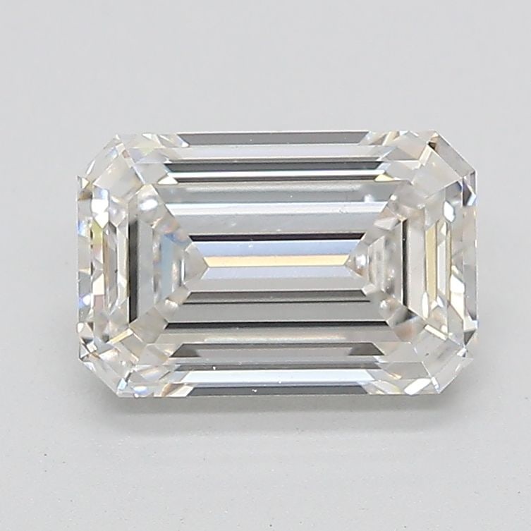 Loose Diamond - EMERALD 1.69ct F VS1: Loose Diamond - EMERALD 1.69ct F VS1 Source: This is a real non-mined Diamond that has been grown in a lab Shape: EMERALD Carats: 1.69 Color: F Clarity: VS1 Certification: IGI PLEASE NOTE: Framed, Lar