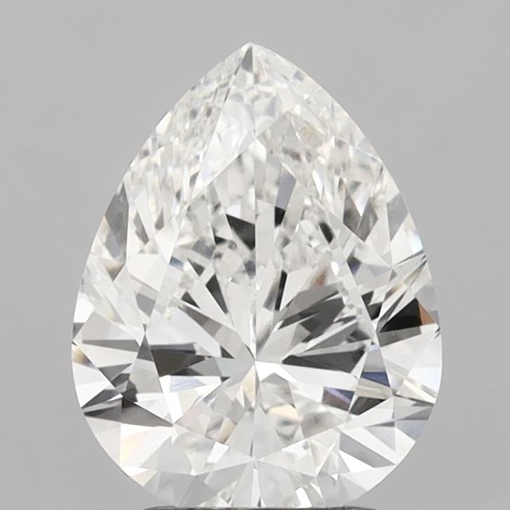Loose Diamond - PEAR 2.5ct F VS1: Loose Diamond - PEAR 2.5ct F VS1 Source: This is a real non-mined Diamond that has been grown in a lab Shape: PEAR Carats: 2.5 Color: F Clarity: VS1 Certification: IGI Video: