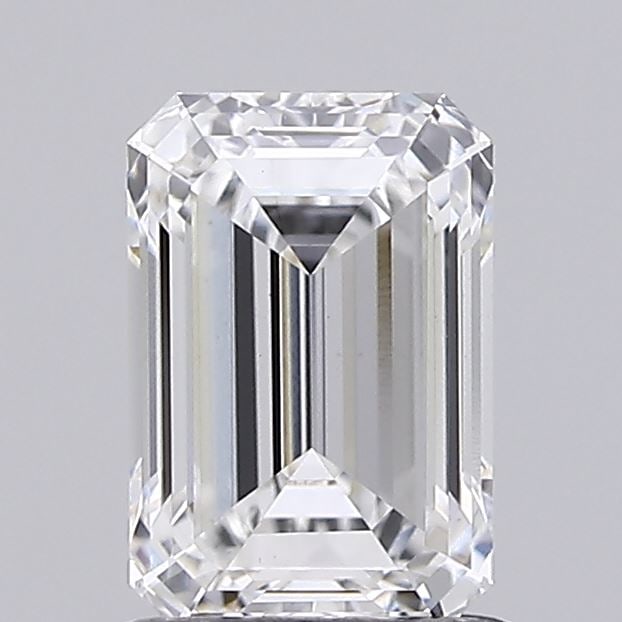 Loose Diamond - EMERALD 1.16ct E VS1: Loose Diamond - EMERALD 1.16ct E VS1 Source: This is a real non-mined Diamond that has been grown in a lab Shape: EMERALD Carats: 1.16 Color: E Clarity: VS1 Certification: IGI Condition: Pre-Owned PLE