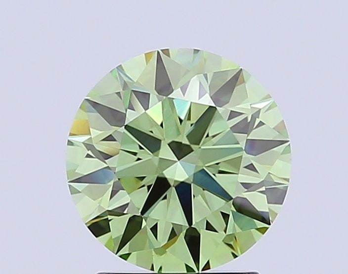 Ideal Loose Diamond - ROUND 2.04ct Fancy Vivid Green VVS2: Ideal Loose Diamond - ROUND 2.04ct Fancy Vivid Green VVS2 Source: This is a real non-mined Diamond that has been grown in a lab Shape: ROUND Carats: 2.04 Color: Fancy Vivid Green Certification: IGI Vi