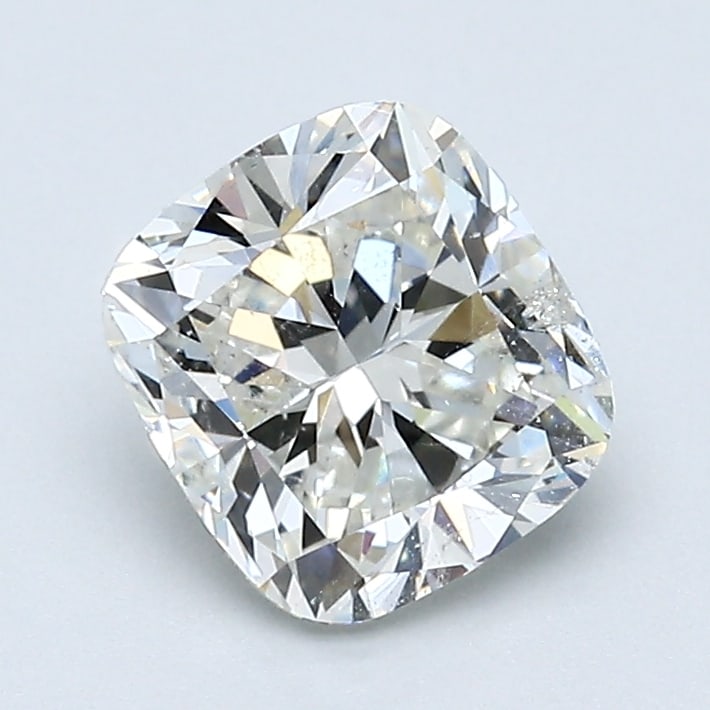 Loose Diamond - CUSHION 1.51ct I SI2: Loose Diamond - CUSHION 1.51ct I SI2 Source: Natural Mined Diamond Shape: CUSHION Carats: 1.51 Color: I Clarity: SI2 Certification: GIA Condition: Pre-Owned PLEASE NOTE: Framed, Large, or heavy items 