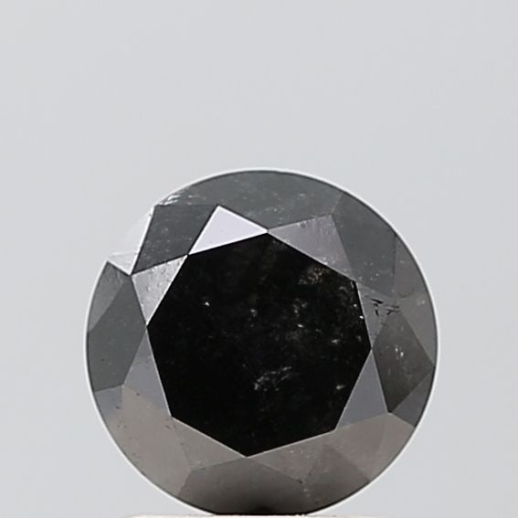 Loose Diamond - ROUND 1.42ct Fancy Black VS1: Loose Diamond - ROUND 1.42ct Fancy Black VS1 Source: Natural Shape: ROUND Carats: 1.42 Color: Fancy Black Certification: NONE Video: