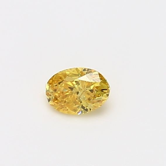Loose Diamond - OVAL 0.2ct Fancy Vivid Yellow I2: Loose Diamond - OVAL 0.2ct Fancy Vivid Yellow I2 Source: Natural Shape: OVAL Carats: 0.2 Color: Fancy Vivid Yellow Certification: GIA Video: