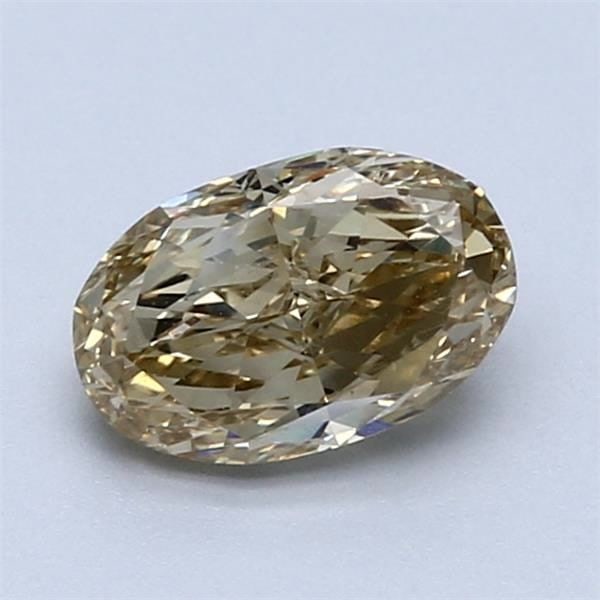 Loose Diamond - OVAL 1.33ct Fancy Brownish Yellow SI1: Loose Diamond - OVAL 1.33ct Fancy Brownish Yellow SI1 Source: Natural Shape: OVAL Carats: 1.33 Color: Fancy Brownish Yellow Certification: GIA Video: