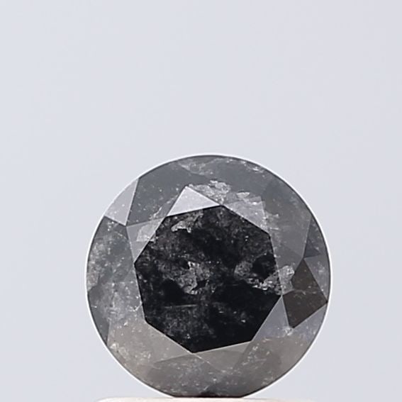 Loose Diamond - ROUND 1.01ct Salt and Pepper VVS2: Loose Diamond - ROUND 1.01ct Salt and Pepper VVS2 Source: Natural Shape: ROUND Carats: 1.01 Color: Salt and Pepper Certification: NONE Video: