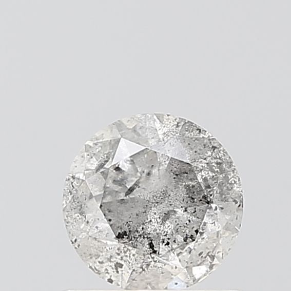 Loose Diamond - ROUND 0.61ct Salt and Pepper VVS2: Loose Diamond - ROUND 0.61ct Salt and Pepper VVS2 Source: Natural Shape: ROUND Carats: 0.61 Color: Salt and Pepper Certification: NONE Video:
