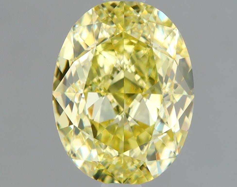 Loose Diamond - OVAL 1.09ct Fancy Yellow VVS1: Loose Diamond - OVAL 1.09ct Fancy Yellow VVS1 Source: Natural Shape: OVAL Carats: 1.09 Color: Fancy Yellow Certification: GIA Video: