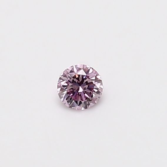 Loose Diamond - ROUND 0.11ct Fancy Purplish Pink SI1: Loose Diamond - ROUND 0.11ct Fancy Purplish Pink SI1 Source: Natural Shape: ROUND Carats: 0.11 Color: Fancy Purplish Pink Certification: GIA Video:
