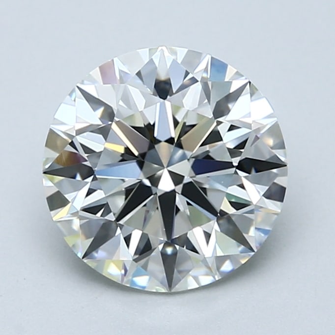 Loose Diamond - Round 2.43ct F VVS2: Loose Diamond - Round 2.43ct F VVS2 Source: Natural Mined Diamond Shape: Round Carats: 2.43 Color: F Clarity: VVS2 Certification: GIA Condition: Pre-Owned PLEASE NOTE: Framed, Large, or heavy items do
