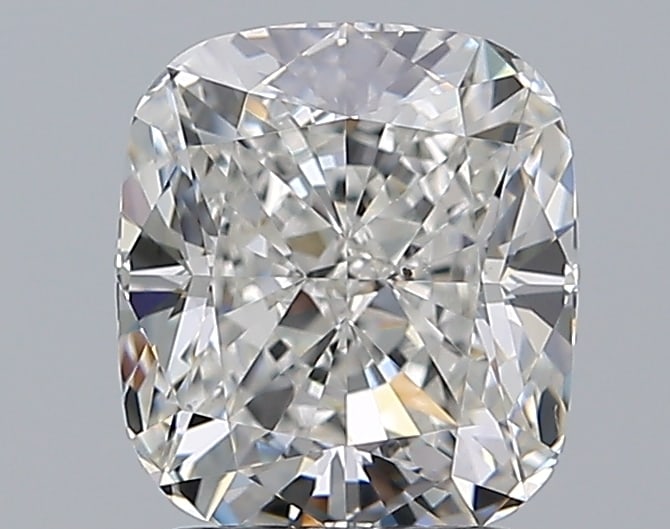 Loose Diamond - CUSHION 2.22ct G VS2: Loose Diamond - CUSHION 2.22ct G VS2 Source: Natural Mined Diamond Shape: CUSHION Carats: 2.22 Color: G Clarity: VS2 Certification: GIA Condition: Pre-Owned PLEASE NOTE: Framed, Large, or heavy items 