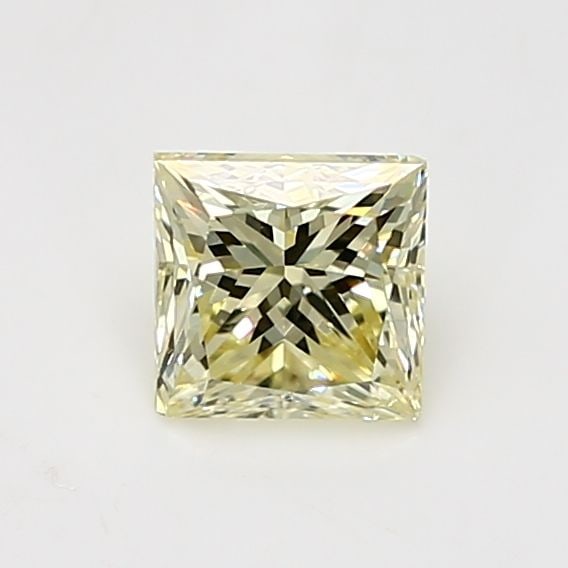 Loose Diamond - PRINCESS 1.01ct Fancy Light Yellow SI1: Loose Diamond - PRINCESS 1.01ct Fancy Light Yellow SI1 Source: Natural Shape: PRINCESS Carats: 1.01 Color: Fancy Light Yellow Certification: GIA Video: