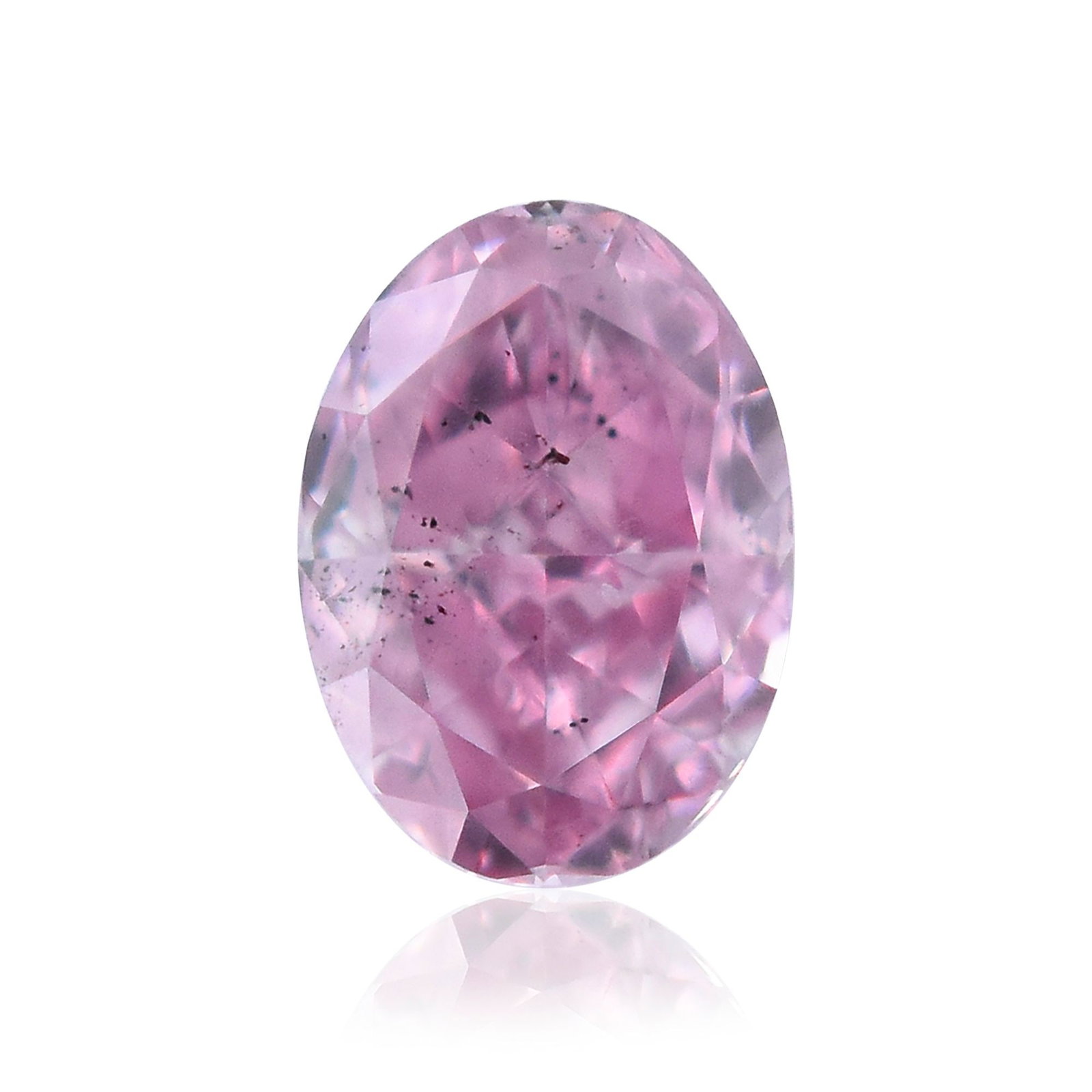 Loose Diamond - OVAL 0.11ct Fancy Intense Purple Pink (1 of 1)