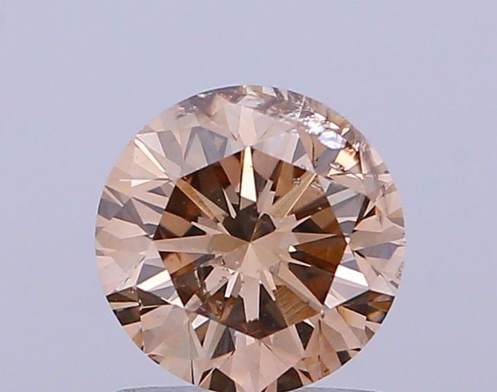 Loose Diamond - ROUND 1.49ct Fancy Brown I1: Loose Diamond - ROUND 1.49ct Fancy Brown I1 Source: Natural Shape: ROUND Carats: 1.49 Color: Fancy Brown Certification: NONE Video: