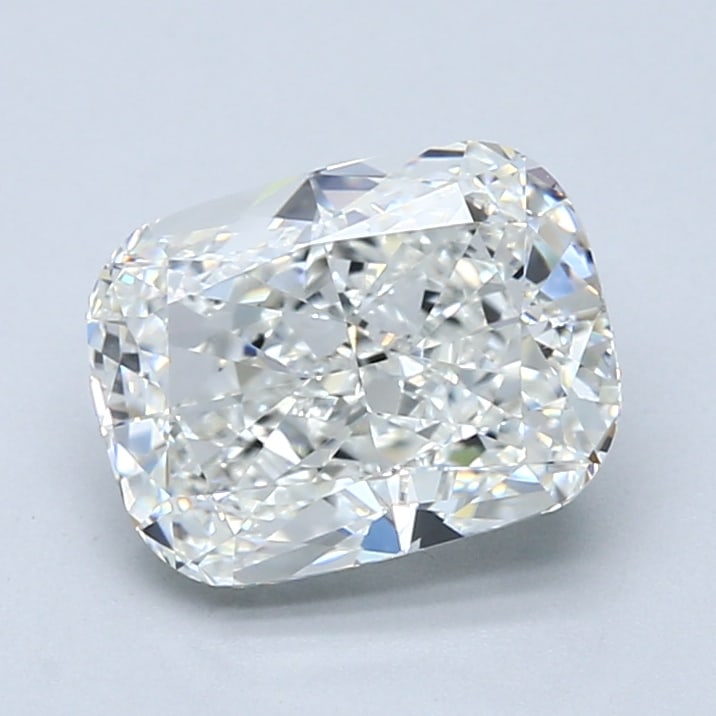 Loose Diamond - CUSHION 2.5ct H VS1: Loose Diamond - CUSHION 2.5ct H VS1 Source: Natural Mined Diamond Shape: CUSHION Carats: 2.5 Color: H Clarity: VS1 Certification: GIA Condition: Pre-Owned PLEASE NOTE: Framed, Large, or heavy items do