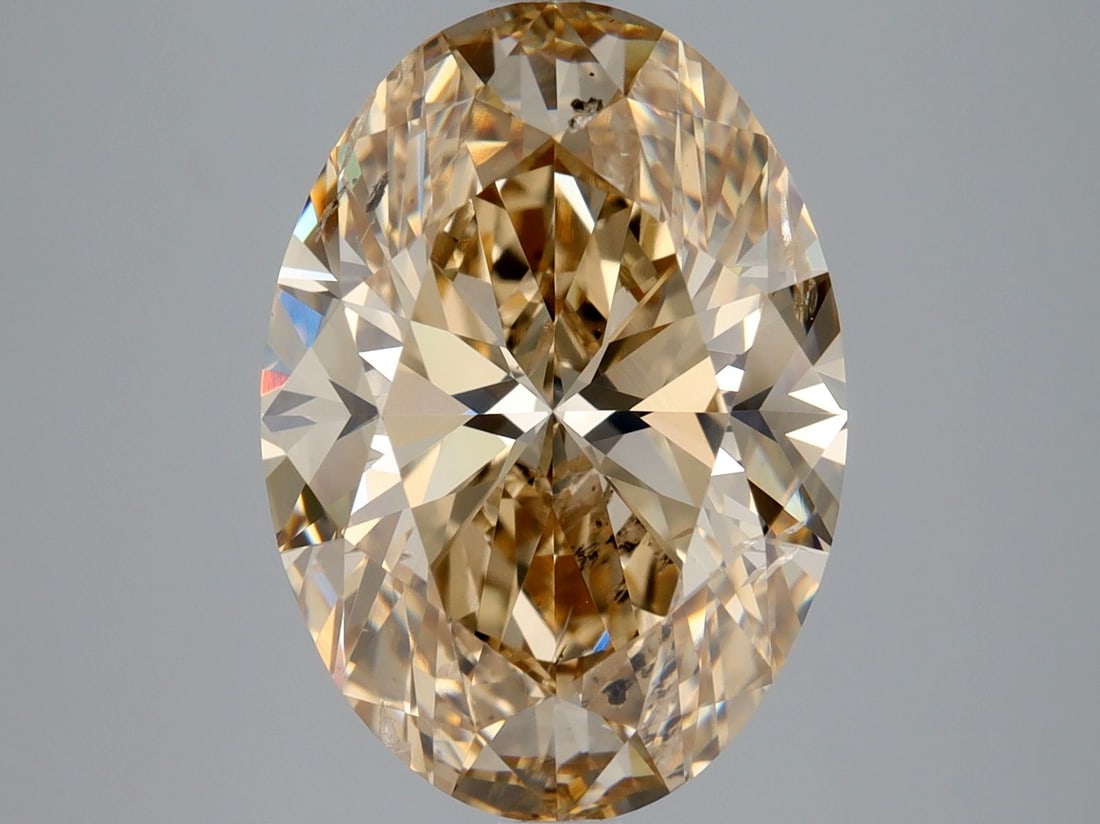 Loose Diamond - OVAL 5.01ct Fancy SI2: Loose Diamond - OVAL 5.01ct Fancy SI2 Source: Natural Shape: OVAL Carats: 5.01 Color: Fancy Certification: GIA Video: