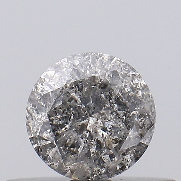 Loose Diamond - ROUND 0.28ct Salt and Pepper I3: Loose Diamond - ROUND 0.28ct Salt and Pepper I3 Source: Natural Shape: ROUND Carats: 0.28 Color: Salt and Pepper Certification: NONE Video: