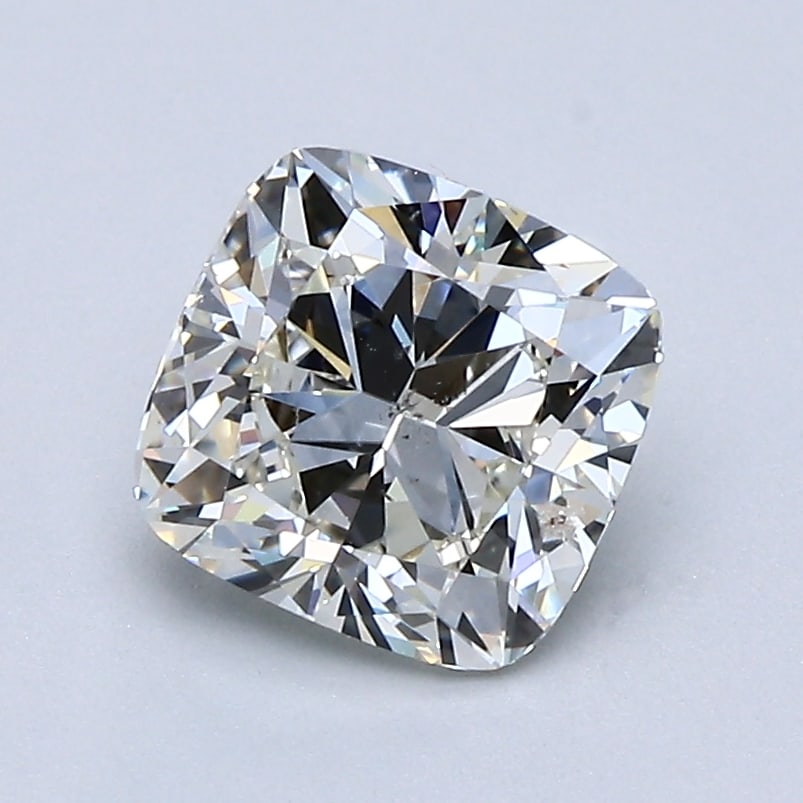 Loose Diamond - CUSHION 1.51ct J SI2: Loose Diamond - CUSHION 1.51ct J SI2 Source: Natural Mined Diamond Shape: CUSHION Carats: 1.51 Color: J Clarity: SI2 Certification: GIA Condition: Pre-Owned PLEASE NOTE: Framed, Large, or heavy items 
