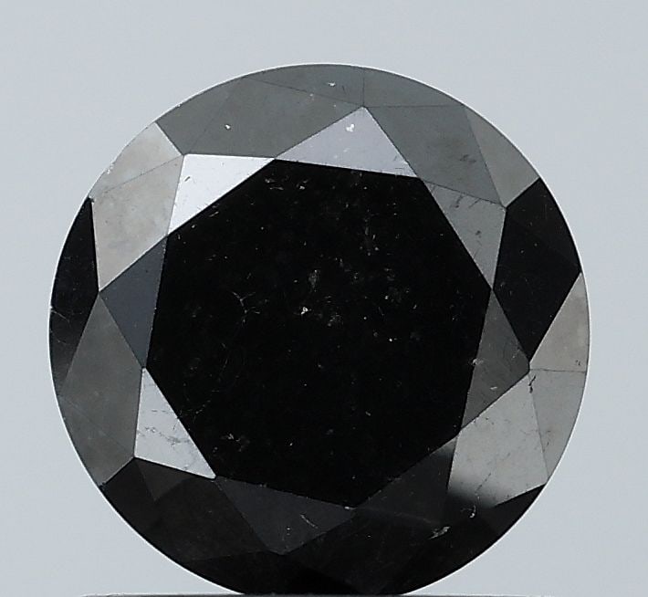 Loose Diamond - ROUND 0.88ct Fancy Black VVS2: Loose Diamond - ROUND 0.88ct Fancy Black VVS2 Source: Natural Shape: ROUND Carats: 0.88 Color: Fancy Black Certification: NONE Video: Video Link PLEASE NOTE: Framed, Large, or heavy items do not have