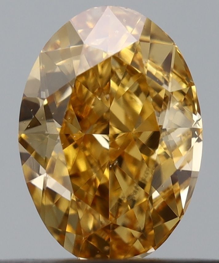 Loose Diamond - OVAL 0.39ct Fancy Vivid Yellow SI1: Loose Diamond - OVAL 0.39ct Fancy Vivid Yellow SI1 Source: Natural Shape: OVAL Carats: 0.39 Color: Fancy Vivid Yellow Certification: GIA Video: