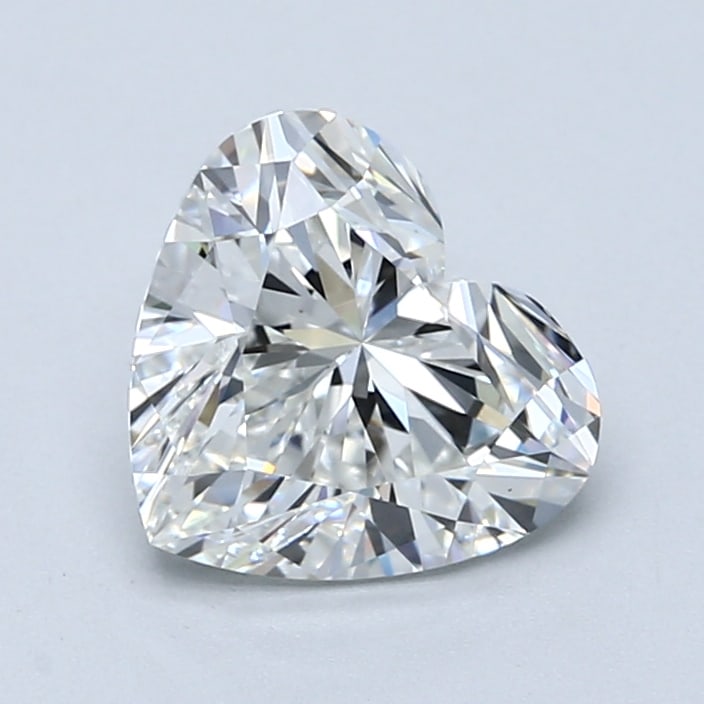 Loose Diamond - HEART 2.01ct G VS1: Loose Diamond - HEART 2.01ct G VS1 Source: Natural Mined Diamond Shape: HEART Carats: 2.01 Color: G Clarity: VS1 Certification: GIA Condition: Pre-Owned PLEASE NOTE: Framed, Large, or heavy items do n