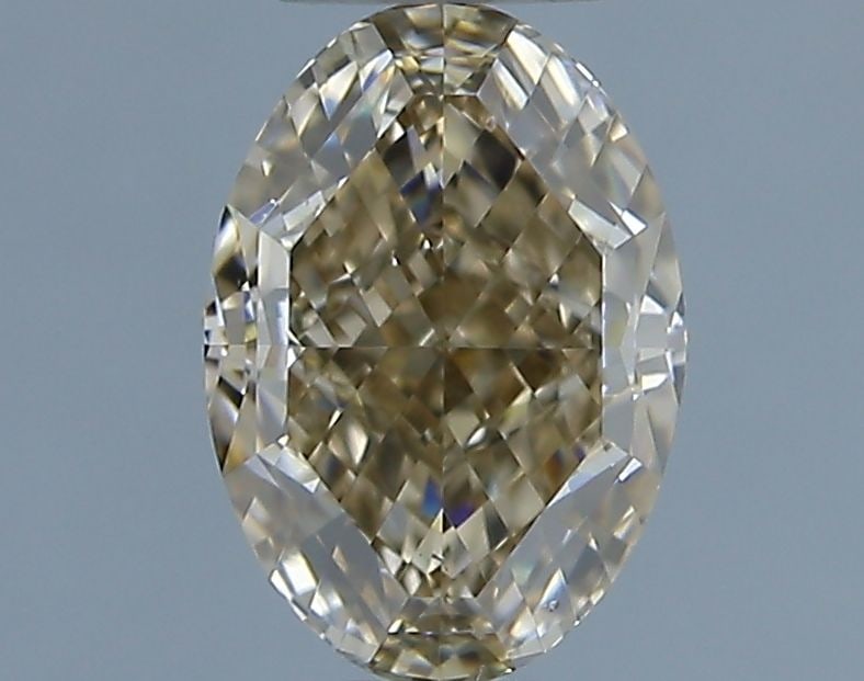 Loose Diamond - OVAL 1.02ct Fancy Dark Yellowish Brown VS2: Loose Diamond - OVAL 1.02ct Fancy Dark Yellowish Brown VS2 Source: Natural Shape: OVAL Carats: 1.02 Color: Fancy Dark Yellowish Brown Certification: GIA Video: