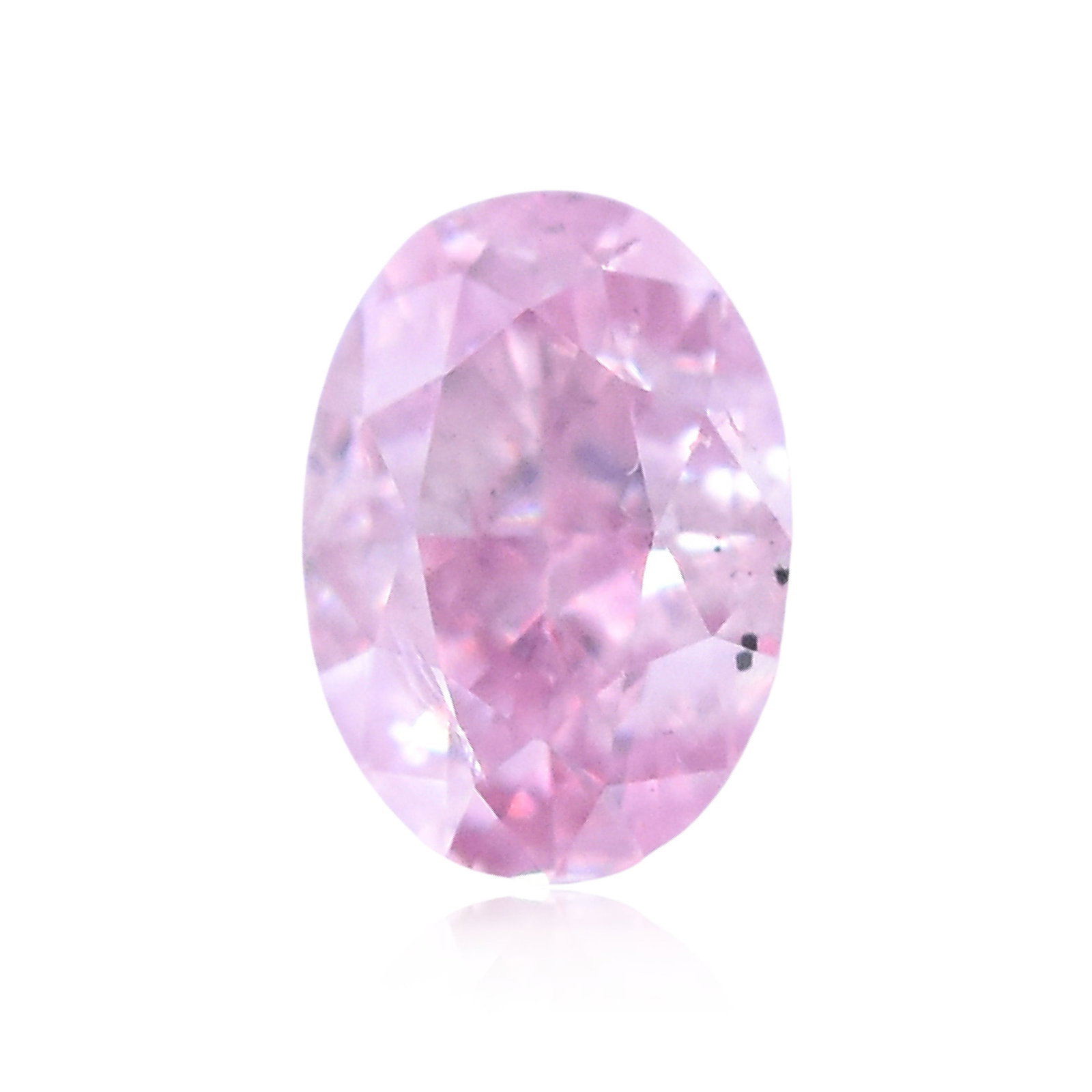 Loose Diamond - OVAL 0.14ct Fancy Intense Purplish Pink (1 of 1)