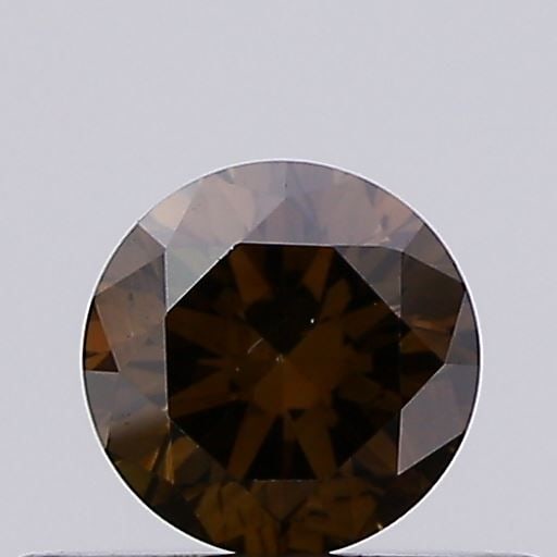 Loose Diamond - ROUND 0.31ct Fancy Brown SI2: Loose Diamond - ROUND 0.31ct Fancy Brown SI2 Source: Natural Shape: ROUND Carats: 0.31 Color: Fancy Brown Certification: NONE Video: