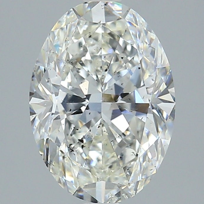 Loose Diamond - OVAL 3.4ct H SI2: Loose Diamond - OVAL 3.4ct H SI2 Source: Natural Mined Diamond Shape: OVAL Carats: 3.4 Color: H Clarity: SI2 Certification: GIA Condition: Pre-Owned PLEASE NOTE: Framed, Large, or heavy items do not h