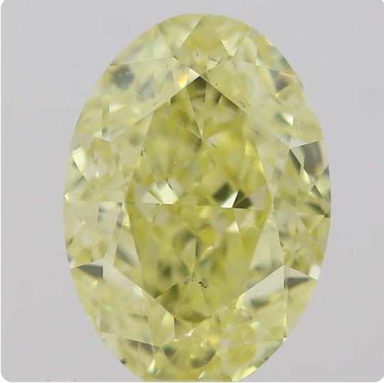 Loose Diamond - OVAL 0.61ct Fancy Yellow SI1: Loose Diamond - OVAL 0.61ct Fancy Yellow SI1 Source: Natural Shape: OVAL Carats: 0.61 Color: Fancy Yellow Certification: GIA Video: