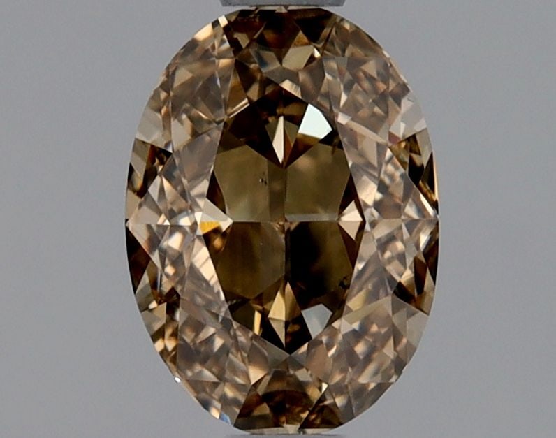 Loose Diamond - OVAL 1.01ct Fancy Dark Brown SI1: Loose Diamond - OVAL 1.01ct Fancy Dark Brown SI1 Source: Natural Shape: OVAL Carats: 1.01 Color: Fancy Dark Brown Certification: GIA Video: