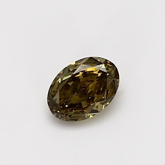 Loose Diamond - OVAL 0.4ct Fancy Deep Brownish Greenish Yellow VVS2: Loose Diamond - OVAL 0.4ct Fancy Deep Brownish Greenish Yellow VVS2 Source: Natural Shape: OVAL Carats: 0.4 Color: Fancy Deep Brownish Greenish Yellow Certification: GIA Video: