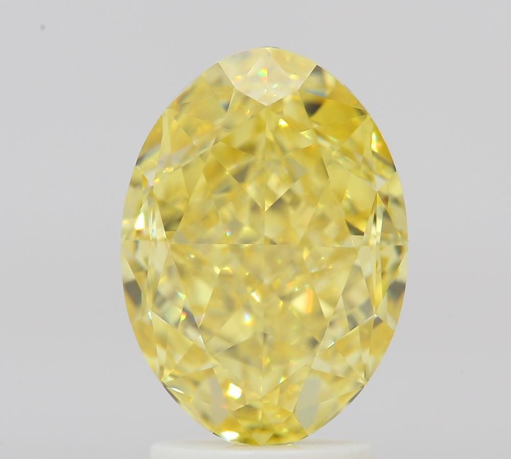Loose Diamond - OVAL 3.52ct Fancy Vivid Yellow VVS2: Loose Diamond - OVAL 3.52ct Fancy Vivid Yellow VVS2 Source: Natural Shape: OVAL Carats: 3.52 Color: Fancy Vivid Yellow Certification: GIA Video: