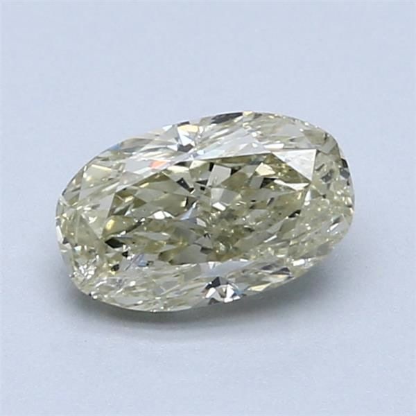Loose Diamond - OVAL 1.13ct Fancy Light Brownish Greenish Yellow (1 of 1)