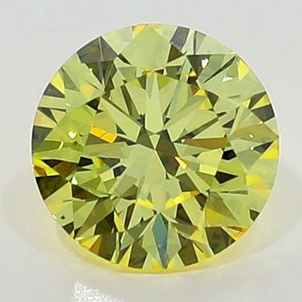 Loose Diamond - ROUND 0.38ct Fancy Intense Yellow VS1: Loose Diamond - ROUND 0.38ct Fancy Intense Yellow VS1 Source: Natural Shape: ROUND Carats: 0.38 Color: Fancy Intense Yellow Certification: GIA PLEASE NOTE: Framed, Large, or heavy items do not have sh